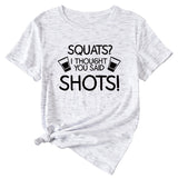 Women's Squares I Thought Casual Short Sleeved T-shirt