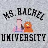 MS RACHEL University Fun Graphic Short-sleeved T-shirt