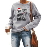 Women When You?re Dead Inside But It?s Christmas Sweatshirt Skeleton Christmas Shirt