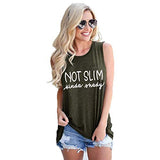 Women Not Slim Shirt Women Not Slim Tank Top