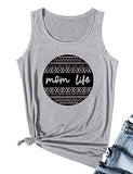 Women Mom Life Tank Top Mom Life Shirt