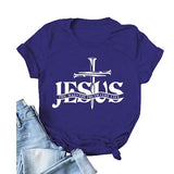 Jesus Shirt for Women Jesus The Way The Truth Christian Gift Graphic T-Shirt