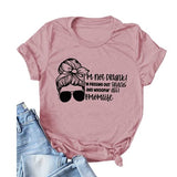 Women Momlife Tshirt I'm Not Drunk I'm Passing Out Snacks and Whooping Ass Graphic Shirt