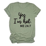 Yes, I'm Cold. ME 24:7 Tees Shirt Women Christmas T-Shirt