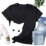 Women Cute Cat T-Shirt