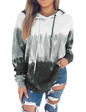 Women Tie dye Long Sleeve Fashion Hoodie