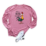 Women It's a HEI HEI Kind of Day Shirt Long Sleeve Graphic Blouse