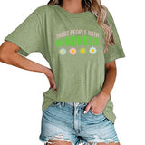 Women Treat People with Kindness Graphic T-Shirt