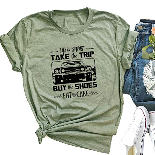 Life is Short Take The Trip T-Shirt Graphic Shirt