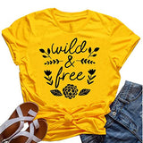 Women Wild Tree & Free Flower T-Shirt