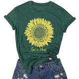 Women Rise & Shine T-Shirt Sunflower Shirt