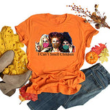 Women Hocus Pocus T-Shirt I Can't Smell Children Shirt Funny Halloween Shirt