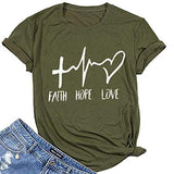 Women Faith Hope Love T-Shirt