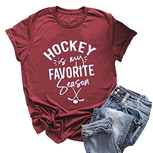 Women Hockey is My Favorite Season T-Shirt