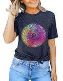 Women Mandala T-Shirt Bohemian Women T-Shirt
