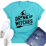 Women Drink Up Witches T-Shirt Halloween Shirt