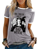 Women You Coulda Had a Bad Witch T-Shirt Halloween Shirt
