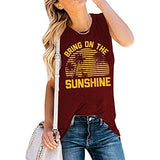Women Bring On The Sunshine Shirt Women Sunshine Tank Top