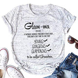 Women Glam-Ma T-Shirt Grandma Shirt