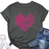 Women Love Shirt Valentines Day Gift T-Shirt