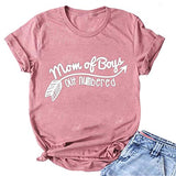 Women Mom of Boys Out Numbered T-Shirt