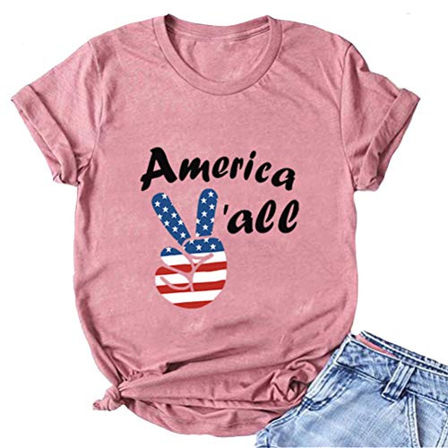 Women America Y'all T-Shirt America Shirt