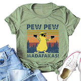 Women Madafakas T-Shirt Funny Cat Shirt