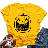 Happy Halloween Pumpkin T-Shirt for Women