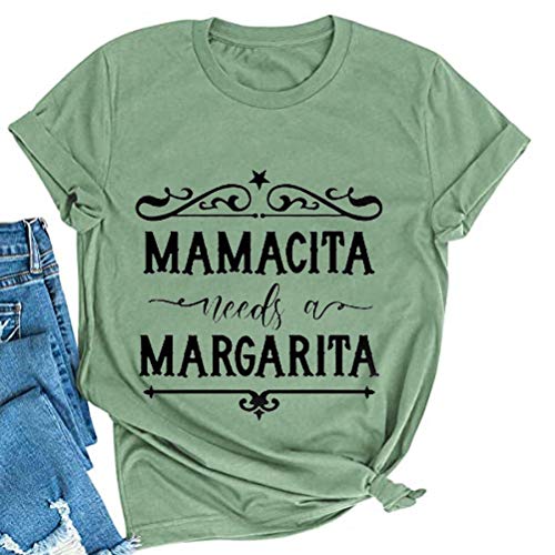 Women Mamacita Needs A Margarita T-Shirt Cinco De Mayo Shirt