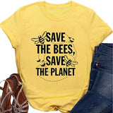 Women Save The Bees Save The Planet T-Shirt