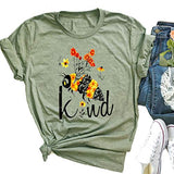 Women Bee Kind T-Shirt Graphic Shirt