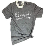 Women Blessed T-Shirt Christian Shirt