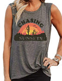 Women Chasing Sunsets Tank Top Sunset Chasers Shirt