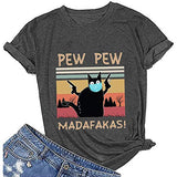Women Pew Pew Madafakas T-Shirt Funny Pew Pew Shirt