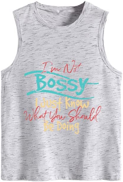 Funny Shirts for Wife Women I'm Not Bossy I Just Know What You Should Be Doing Tees Tops
