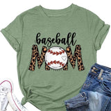 Baseball Mom T-Shirt Baseball Mom Shirt for Women Novelty Shirt