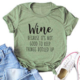 Women Wine T-Shirt Graphic Shirt