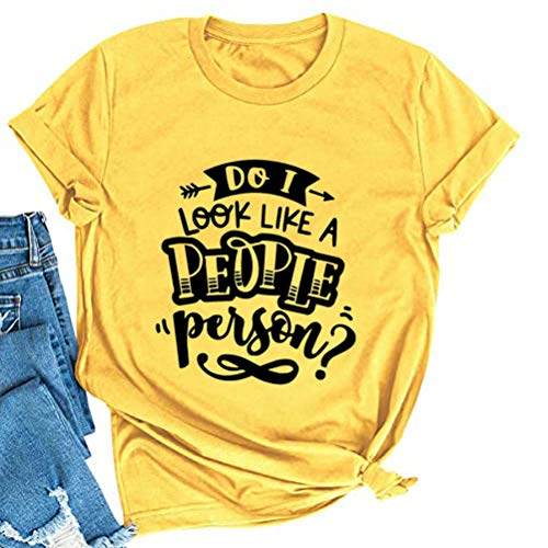 Do I Look Like A Fucking People Person Women T-Shirt Sarcastic Shirt