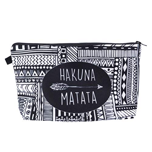 Hakuna Matata Makeup Bag Cosmetic Bag Organizer for Women