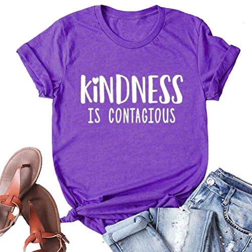 Women Kindness is Contagious T-Shirt