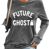 Women Future Ghost Sweatshirt Funny Shirt