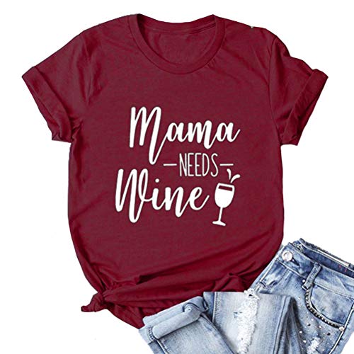 Mama Needs Wine Women T-Shirt
