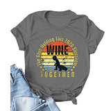 Women Wine T-Shirt The Glue Holding This 2020 Shitshow Together Shirt