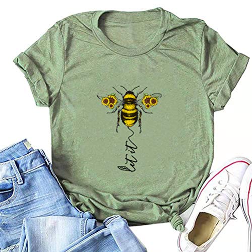 Women Let it Bee T-Shirt Bee Shirt