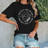 Women Protect Our Oceans Protect Our Future T-Shirt