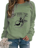 Women Long Sleeve Schrute Farms Sweatshirt