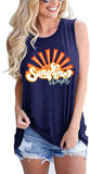 Women Sunshine Chaser Tank Sunshine Graphic Shirt