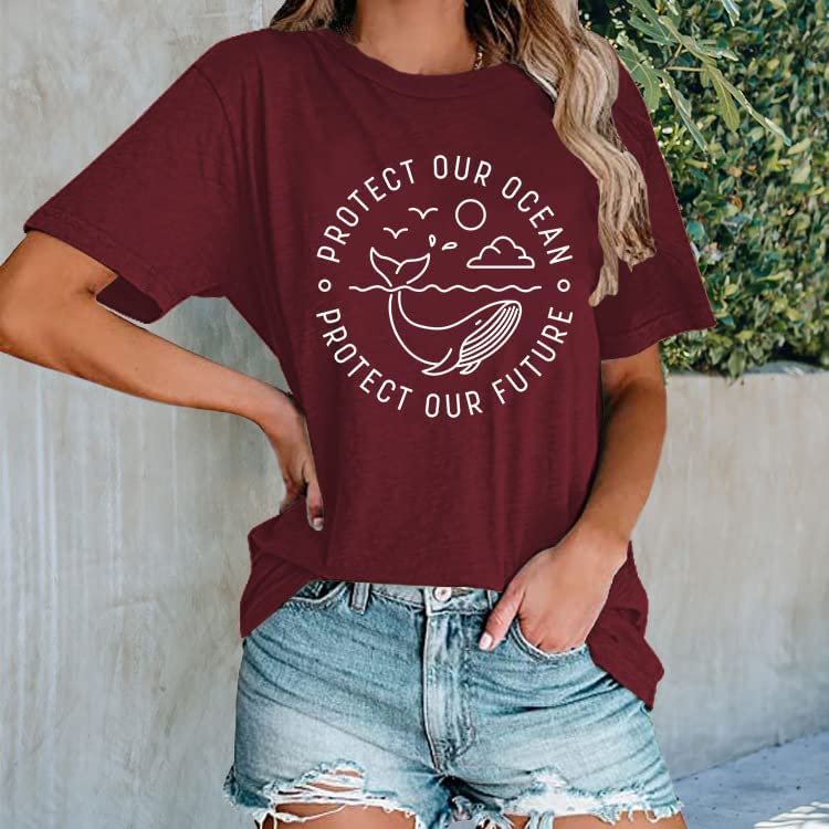 Women Protect Our Oceans Protect Our Future T-Shirt