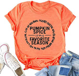 Women Pumpkin Spice is My Favorite Season T-Shirt
