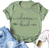 Women Choose Kind T-Shirt Be Kind Shirt